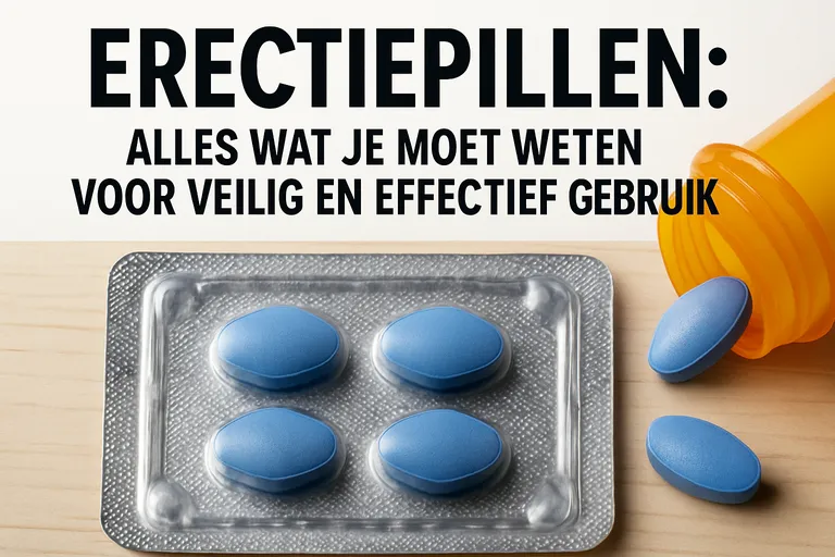 Erectiepillen: Alles wat je moet weten voor veilig en effectief gebruik